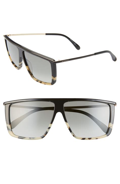 62mm oversize flat top sunglasses givenchy|Men's Designer Sunglasses .